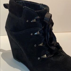 Via Spiga Black Ankle Boots